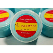 Load image into Gallery viewer, Backyard Lemon Tree Hand Lotion