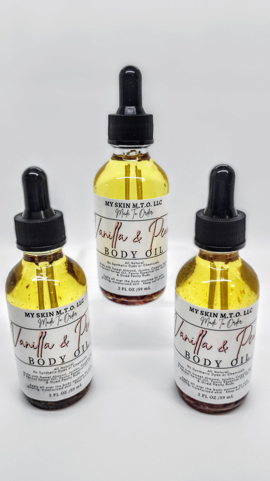 Vanilla & Peony Body Oil