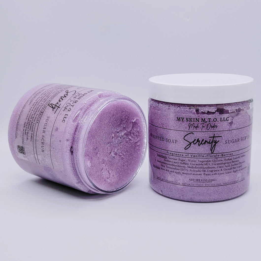 Serenity Whipped Soap Sugar Scrub